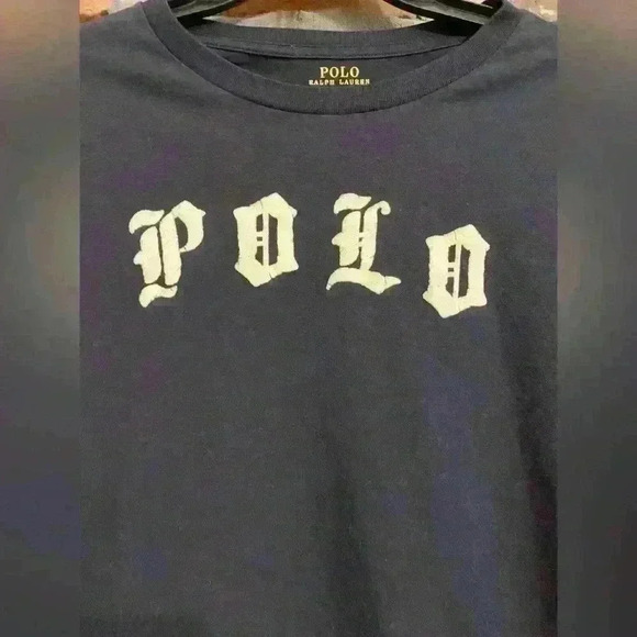 Polo Ralph Lauren Navy Blue Shirt Size XL - Picture 4 of 6